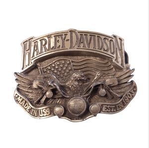 Vintage Harley-Davidson Belt Buckle